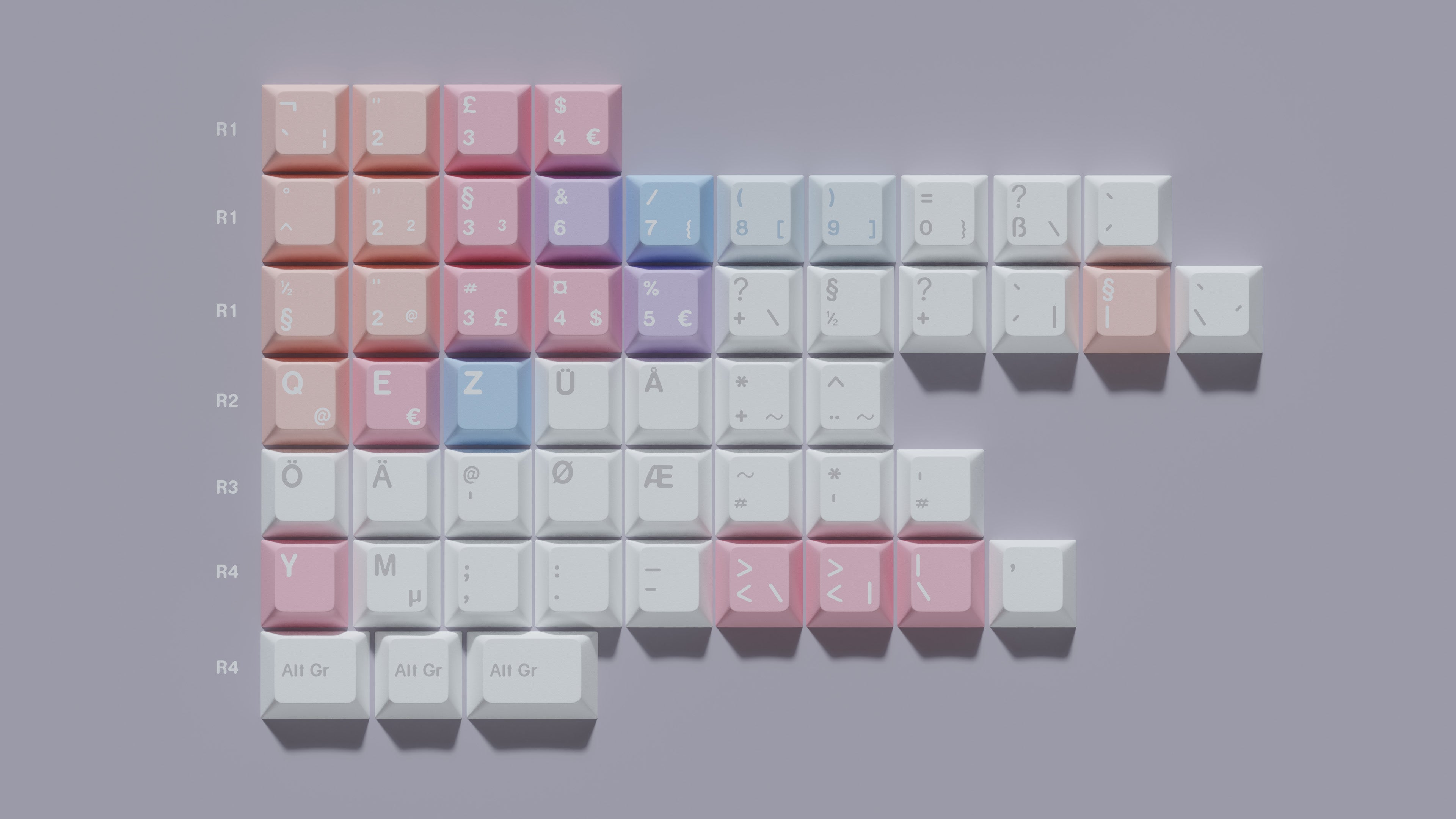 ePBT Dreamscape Keycaps - Vala Supply