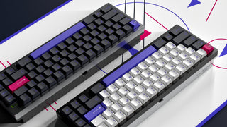 Load image into Gallery viewer, Two TGR 910 keyboards with GMK Avanguardia keycap set
