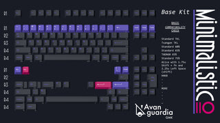 Load image into Gallery viewer, GMK Avanguardia Keycap Set Base Kit (MINIMALISTICO)
