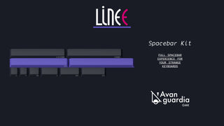 Load image into Gallery viewer, GMK Avanguardia Keycap Set Spacebars Kit (LINEE)
