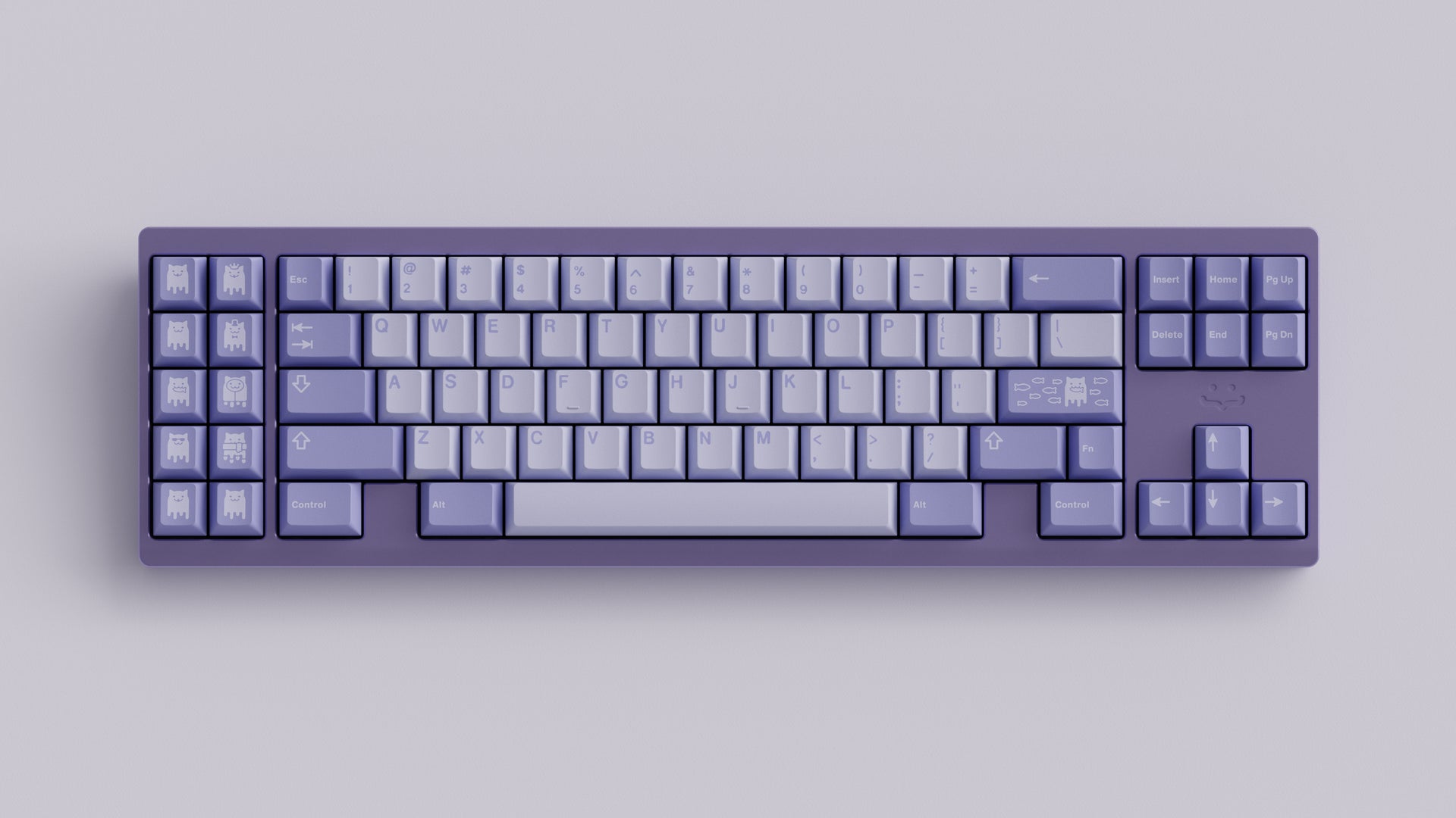 GMK Purple-ish Keycaps - Vala Supply